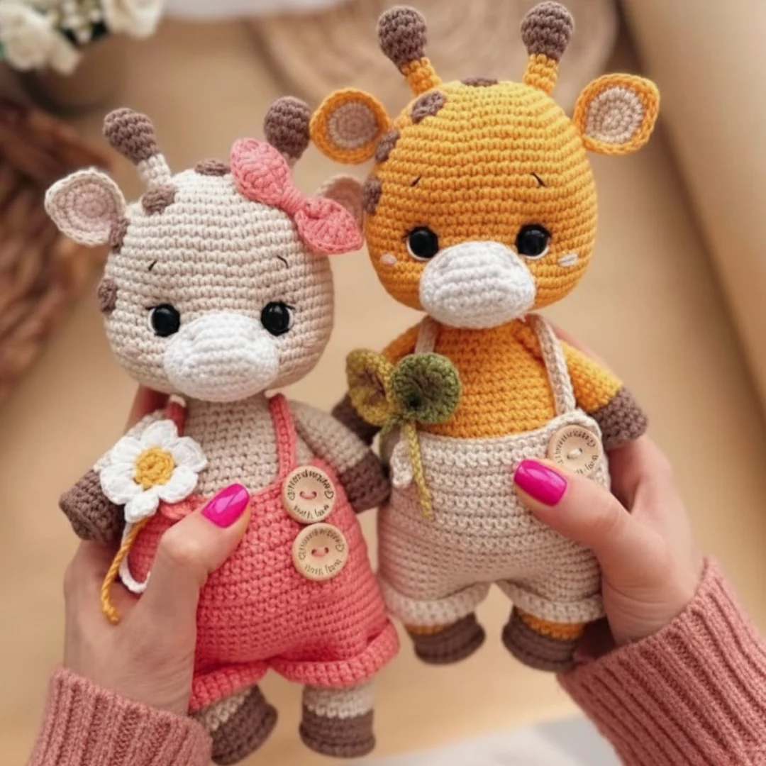 Lila & Enzo the Giraffes