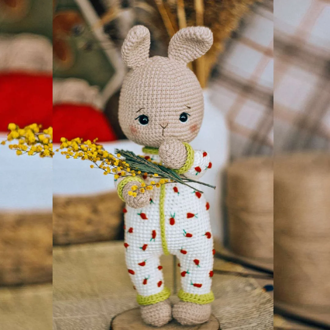 Carrot Dreams Bunny — amigurumi bunny pattern