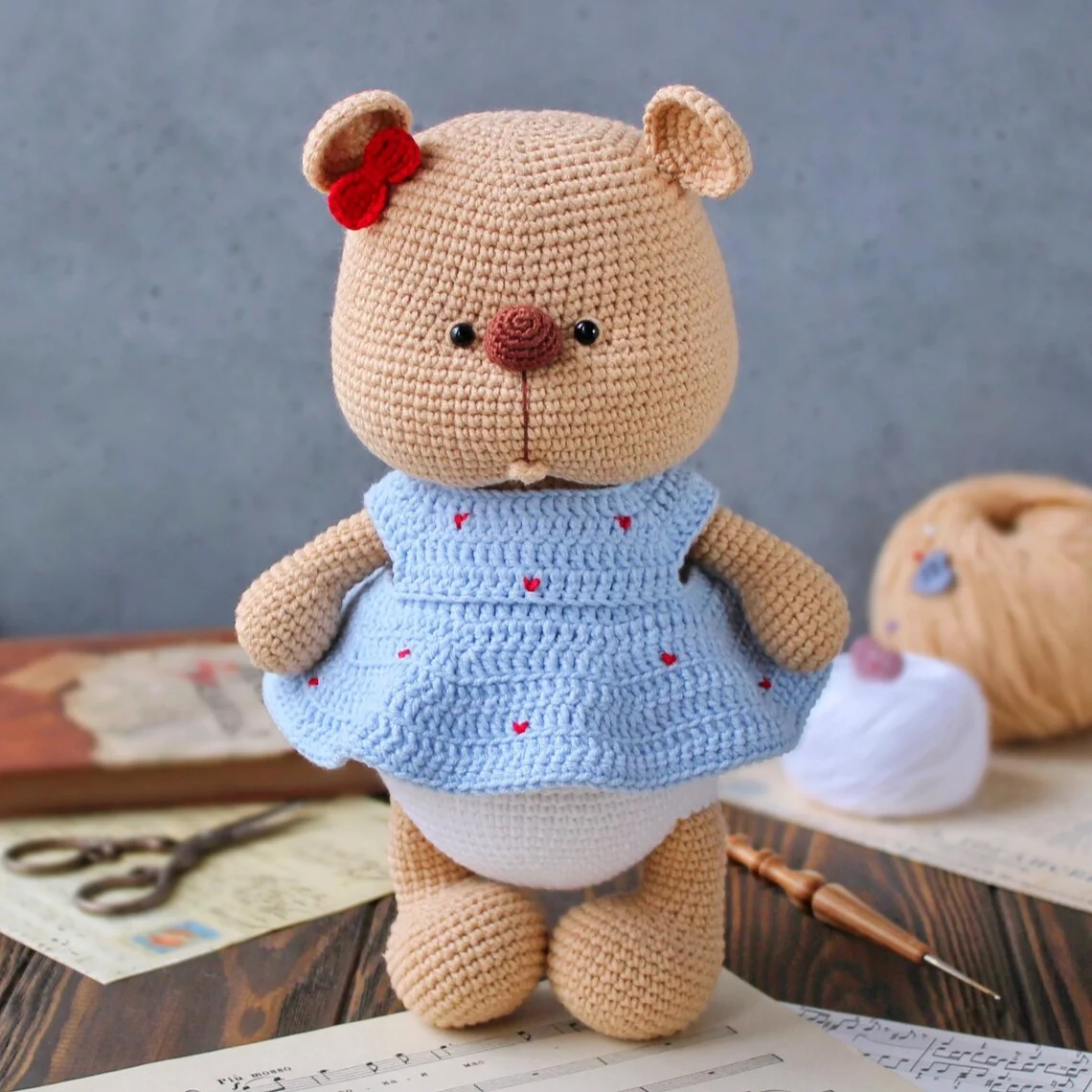 Rory the Baby Bear — amigurumi bear pattern