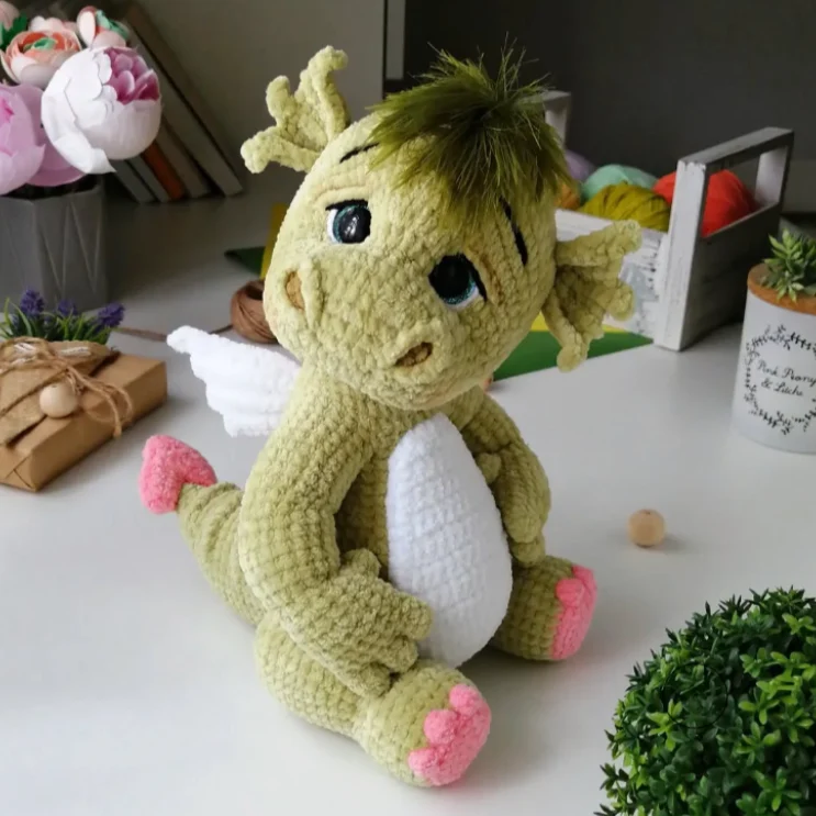Ember the Dragon — amigurumi dragon pattern