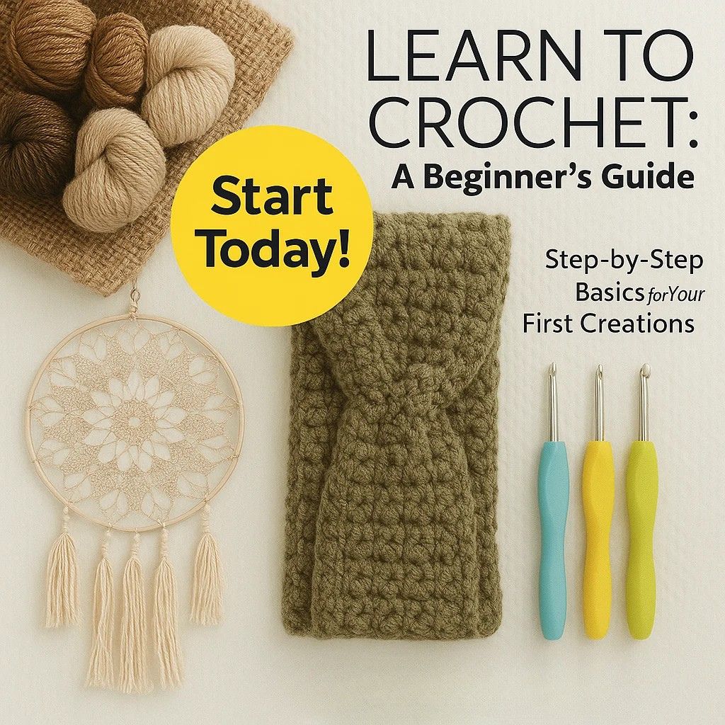 Crochet Mastery: From Basics to 100+ Beautiful Creations — crochet guide